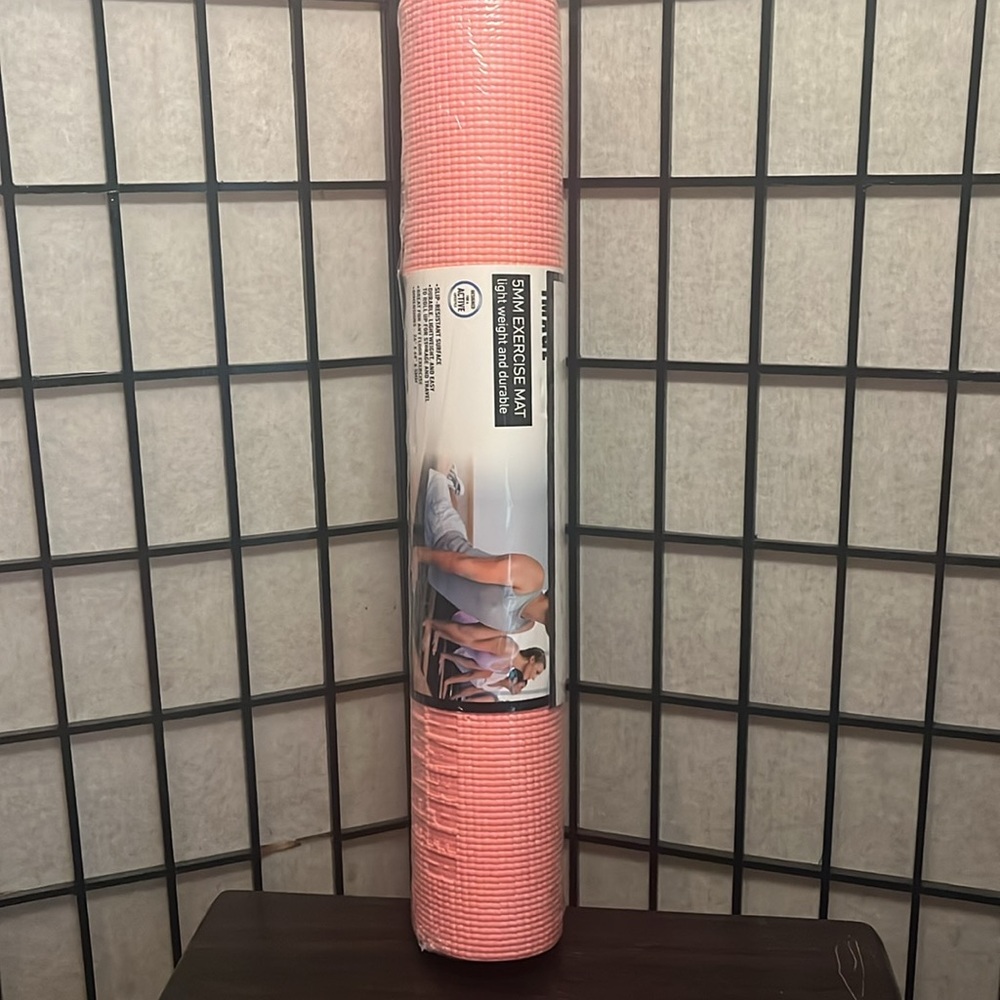 Sharper Image 24x68” Non-Slip 5MM Exercise Mat